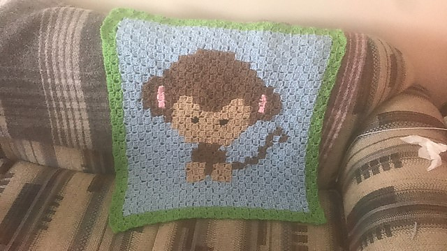 Monkeying Around C2C Bassinet