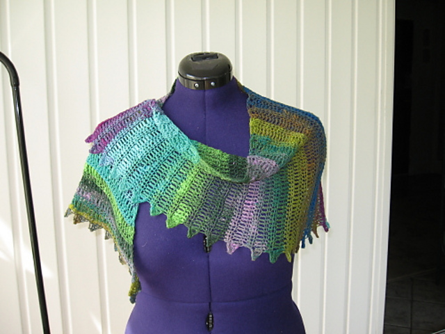 Crayons Shawl