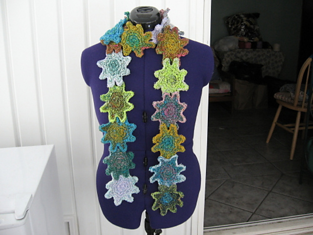 Snowflowers Scarf