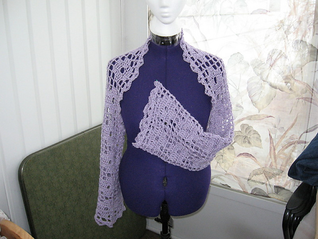 Lilac Blossoms Shrug