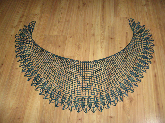 Flaming Feathers Shawl