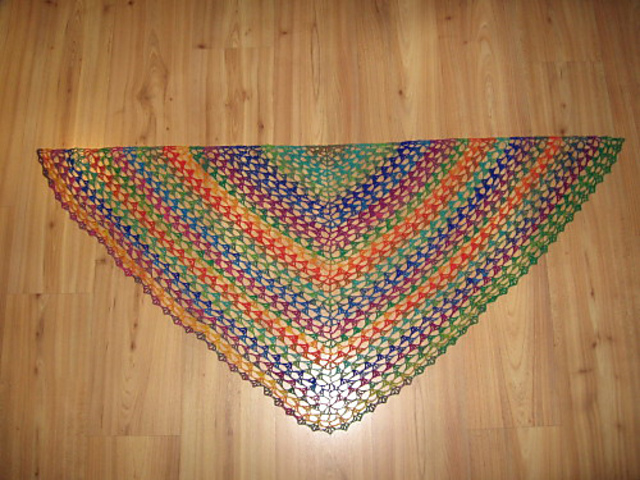 Coral Reef Shawl