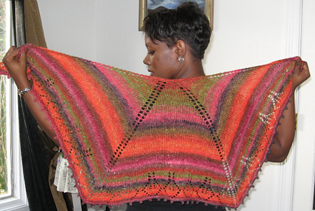 Fire Bird Shawl & Shrug