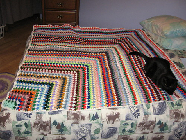Not a Granny Square Blanket