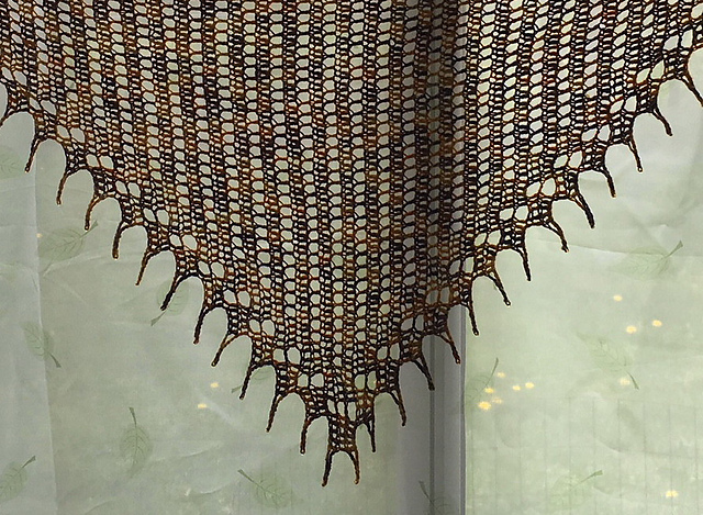 Spanish Moss Shawl