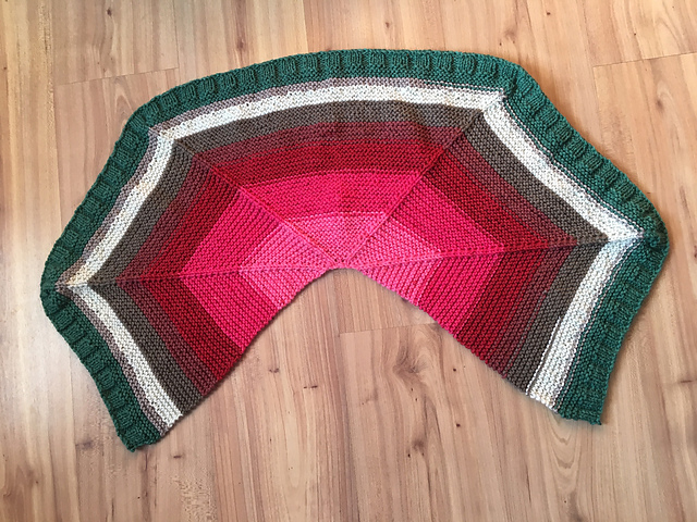 Short Cake Shawl