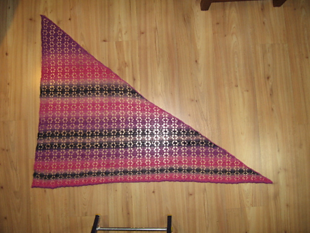 Paw Prints Shawl