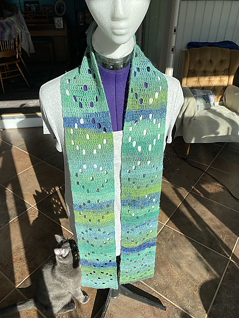 Punchcard Scarf
