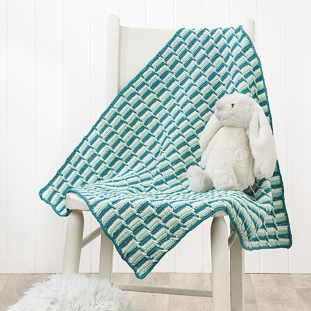Striped Baby Blanket