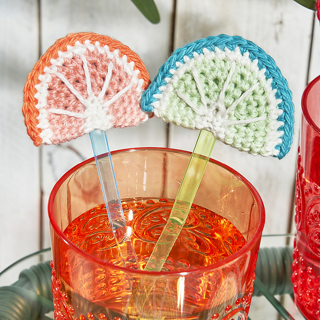 Tropical Drink Stirrer Topper