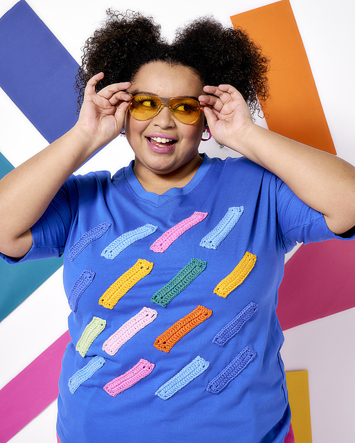 Diagonal Stripes T-Shirt