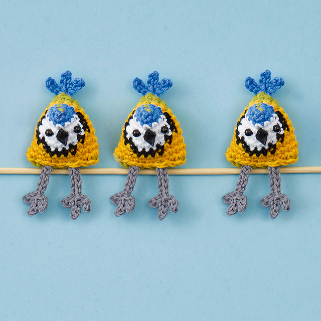 Amigurumi Bluetits