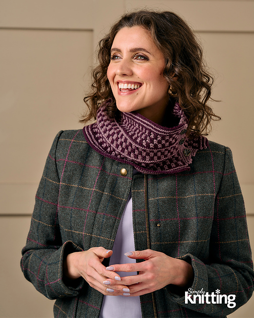 Simple Squares Cowl