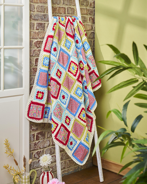Modern Chintz Blanket