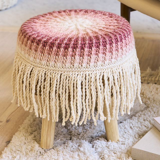 Softly Sculpted Stool Topper