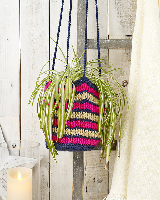 Nautical Hanging Basket