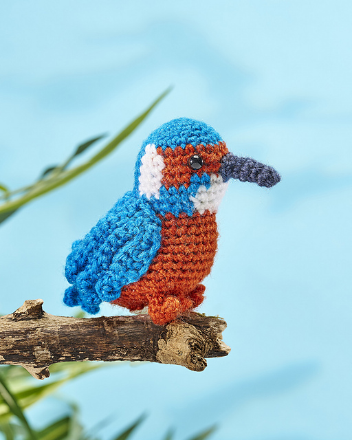 Amigurumi Kingfisher