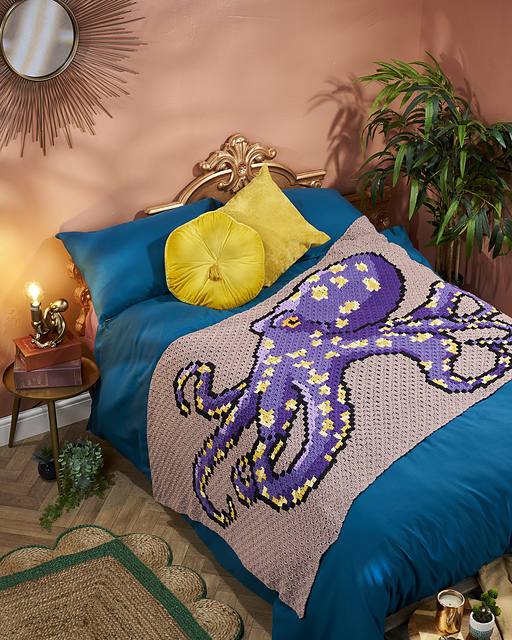 C2C octopus blanket