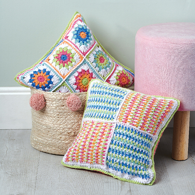 Pastel Tile Cushion
