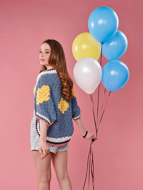 Spots & Stripes Shrug