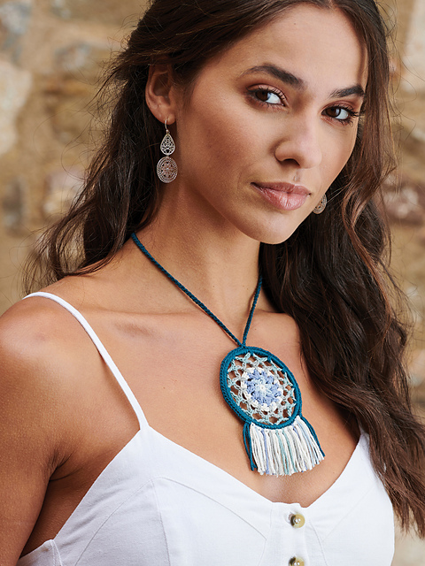 Dreamcatcher Mandala Necklace