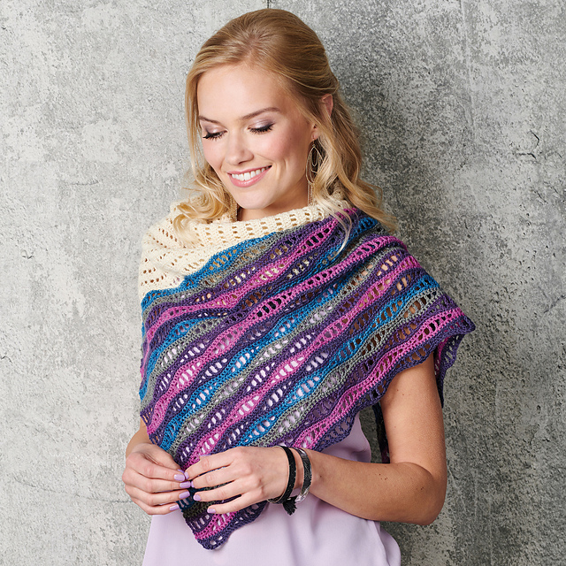 Bias Shawl