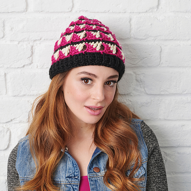 Pink Waves Hat