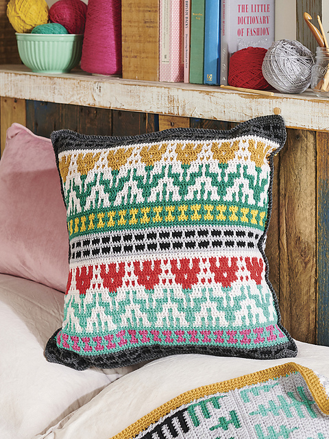 Mosaic Crochet Collection: Cushion