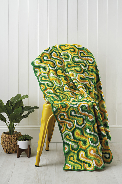 Spin Your Hexagon Blanket