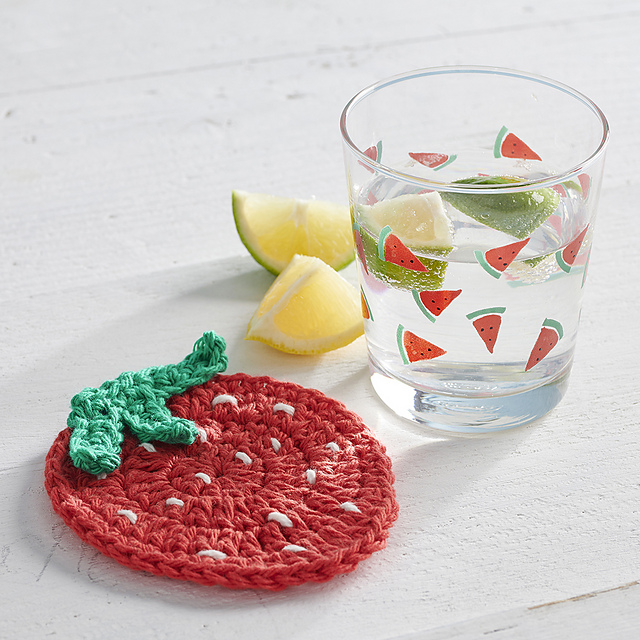 Strawberry Coaster
