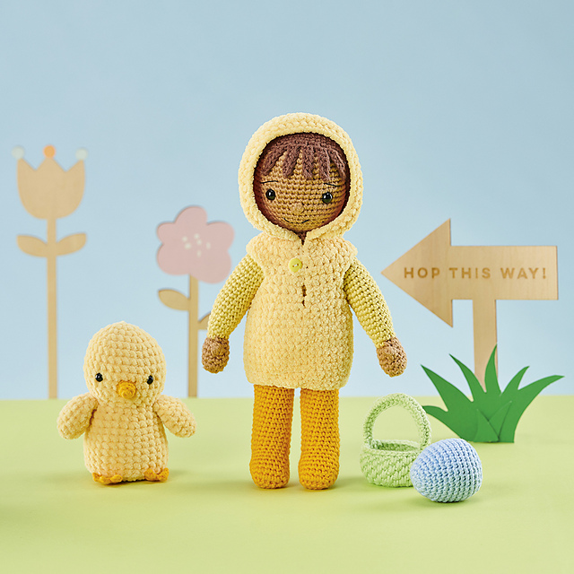 Easter Chick Doll