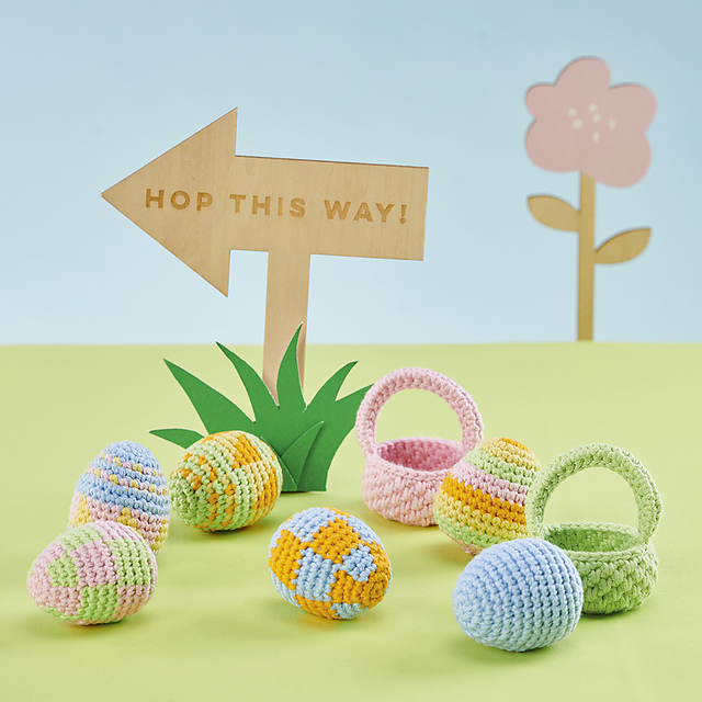 Easter Eggs and Baskets