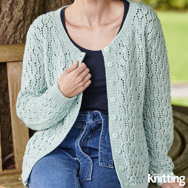 Fancy Filigree Cardigan