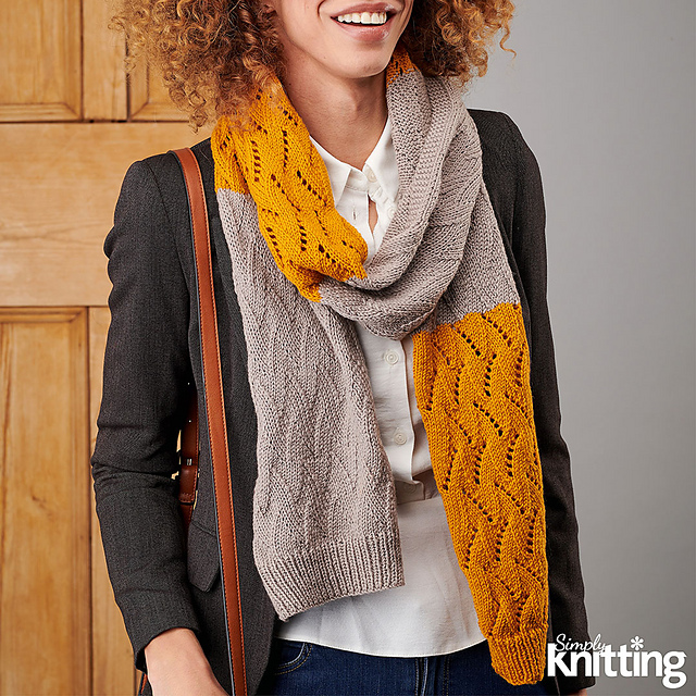 Scroll Lace Scarf