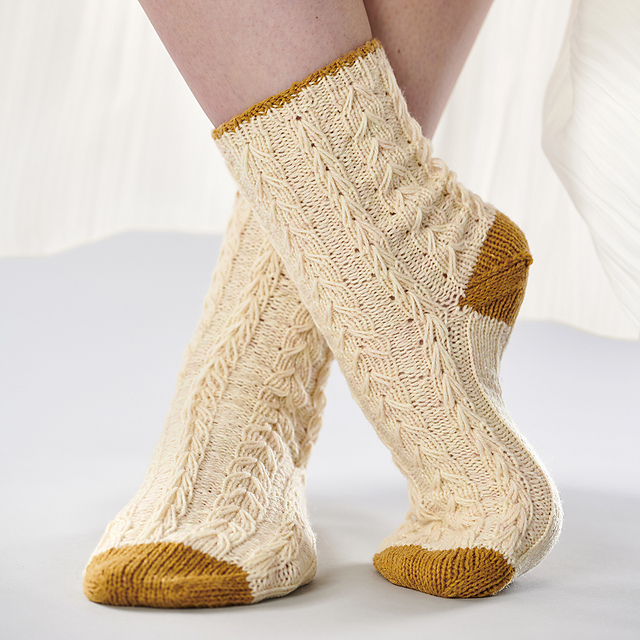 Wild Barley Socks