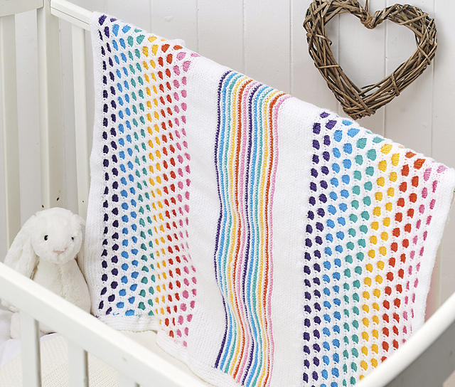 Rainbow Baby Set KAL - Part 3