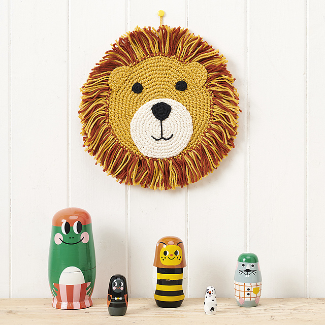 Lion Wall Hanging