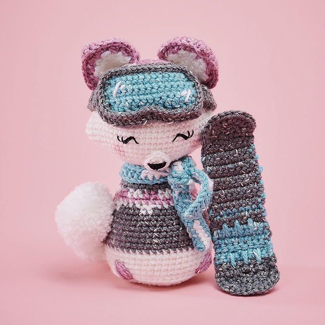 Amigurumi Arctic Fox