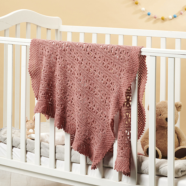 Floral Baby Blanket