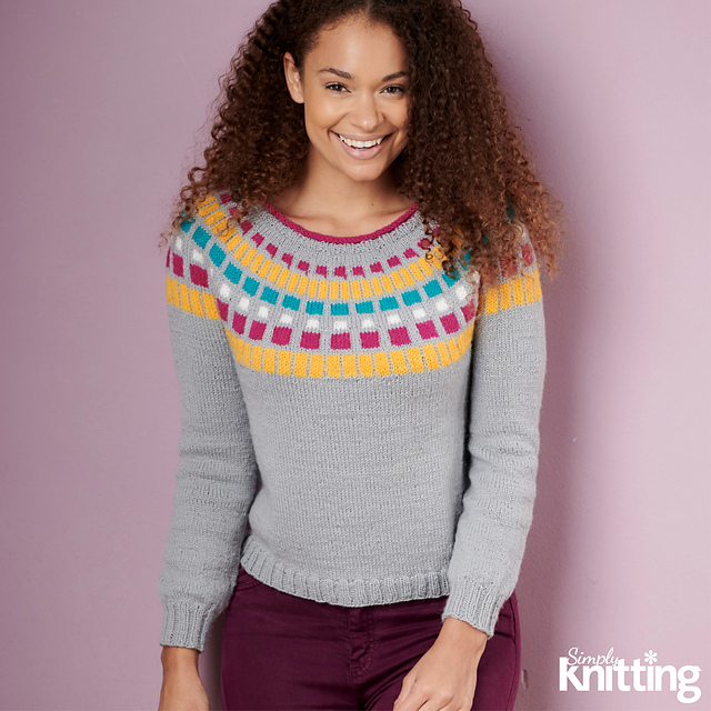 Colour Block Jumper