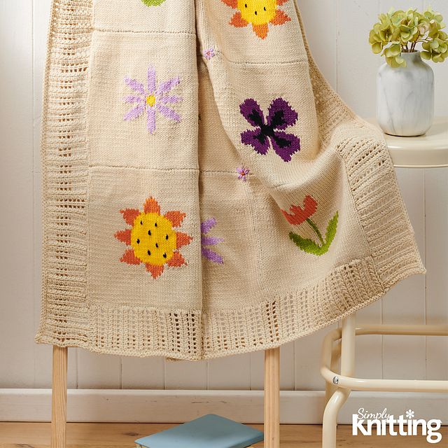 Floral Blanket KAL - Part 2