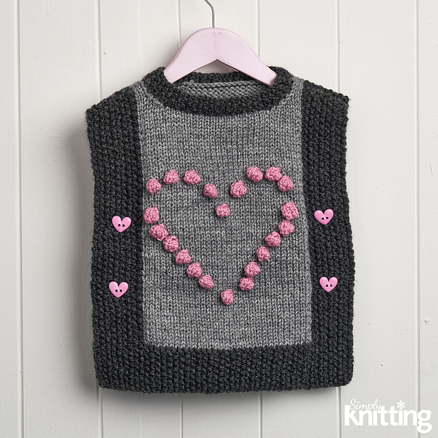 Kid's Heart Poncho
