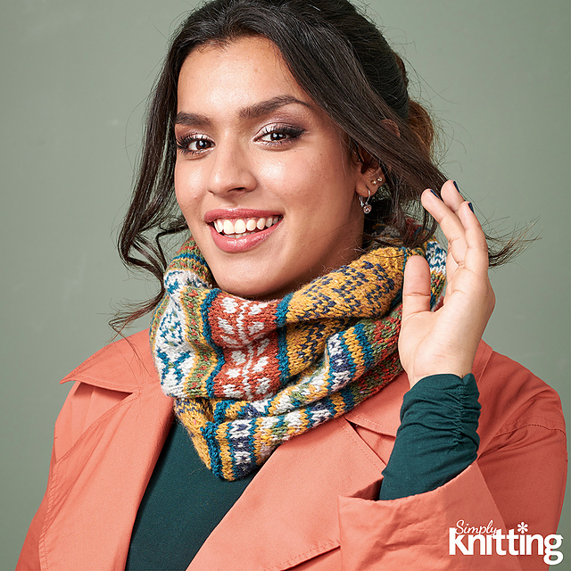 Fair Isle Cowl