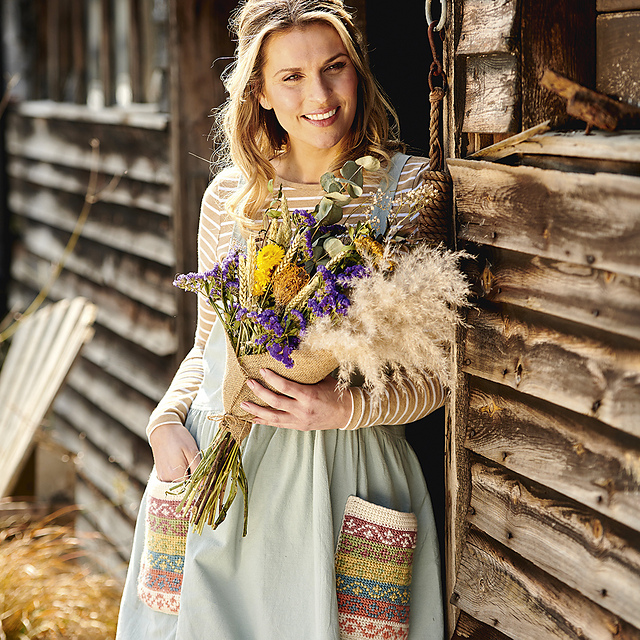 Fair Isle Pocket Embellishment