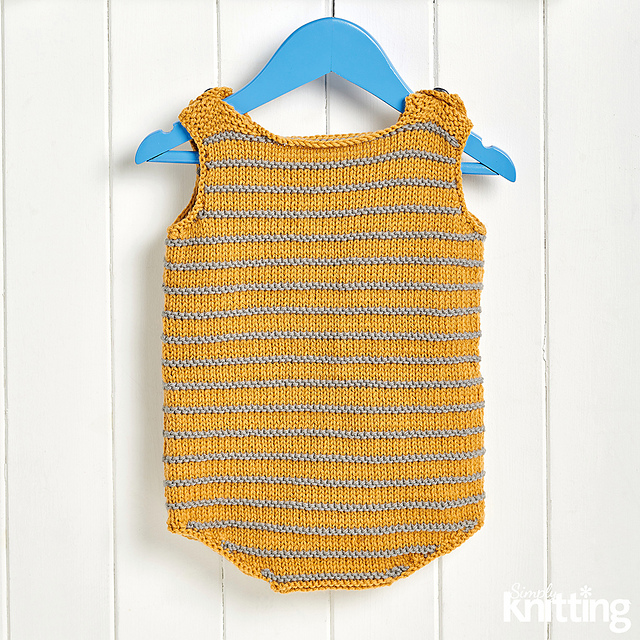 Striped Babygrow