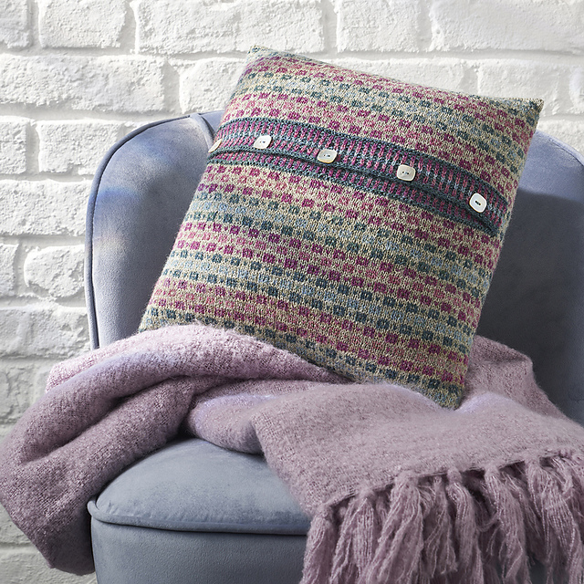 Ravelry Wester Ross Cushion pattern by Mary Henderson