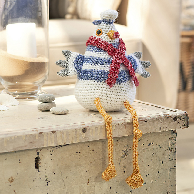 Amigurumi Seagull