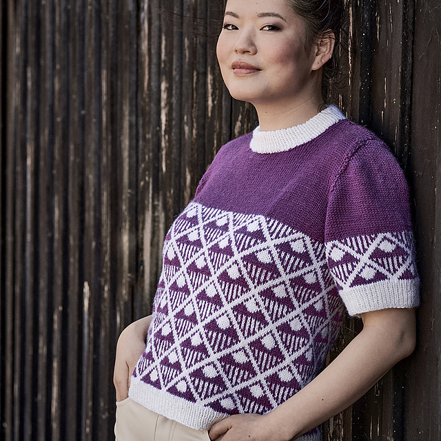 Sunset Diamonds Jumper