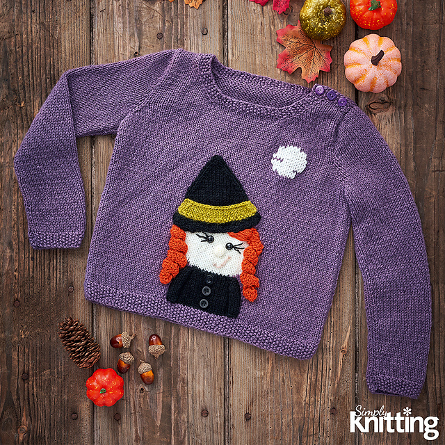 Kid's Witch Jumper