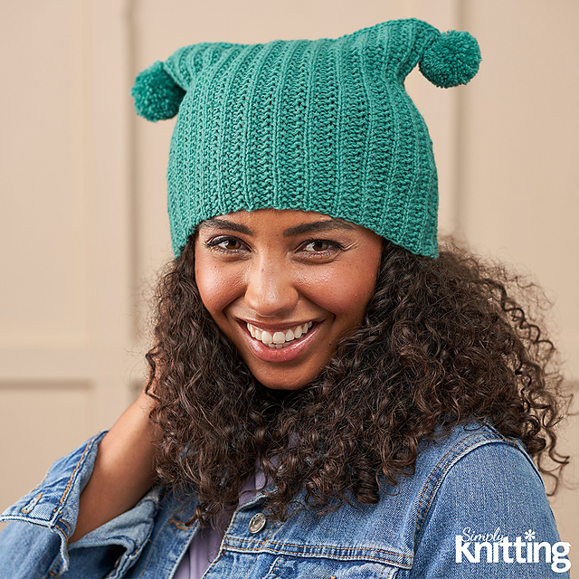 Double Bobble Hat